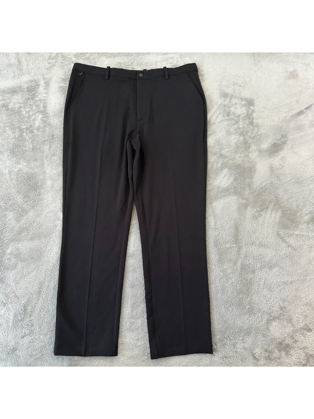 NWT Quince Ultra Stretch 24/7 Smart Pants Black Slim 36x30